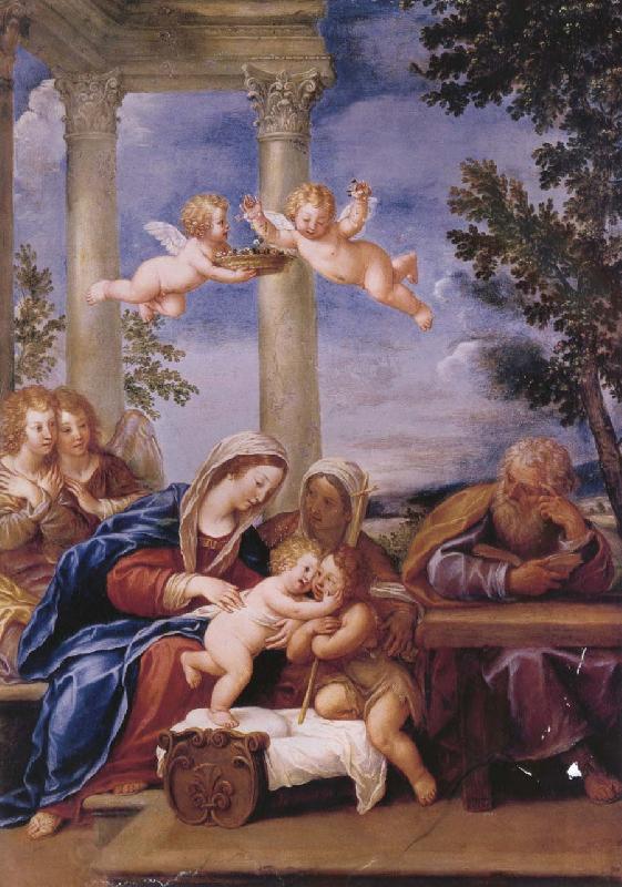 ALBOTTO  Francesco Sacra famiglia oil painting picture